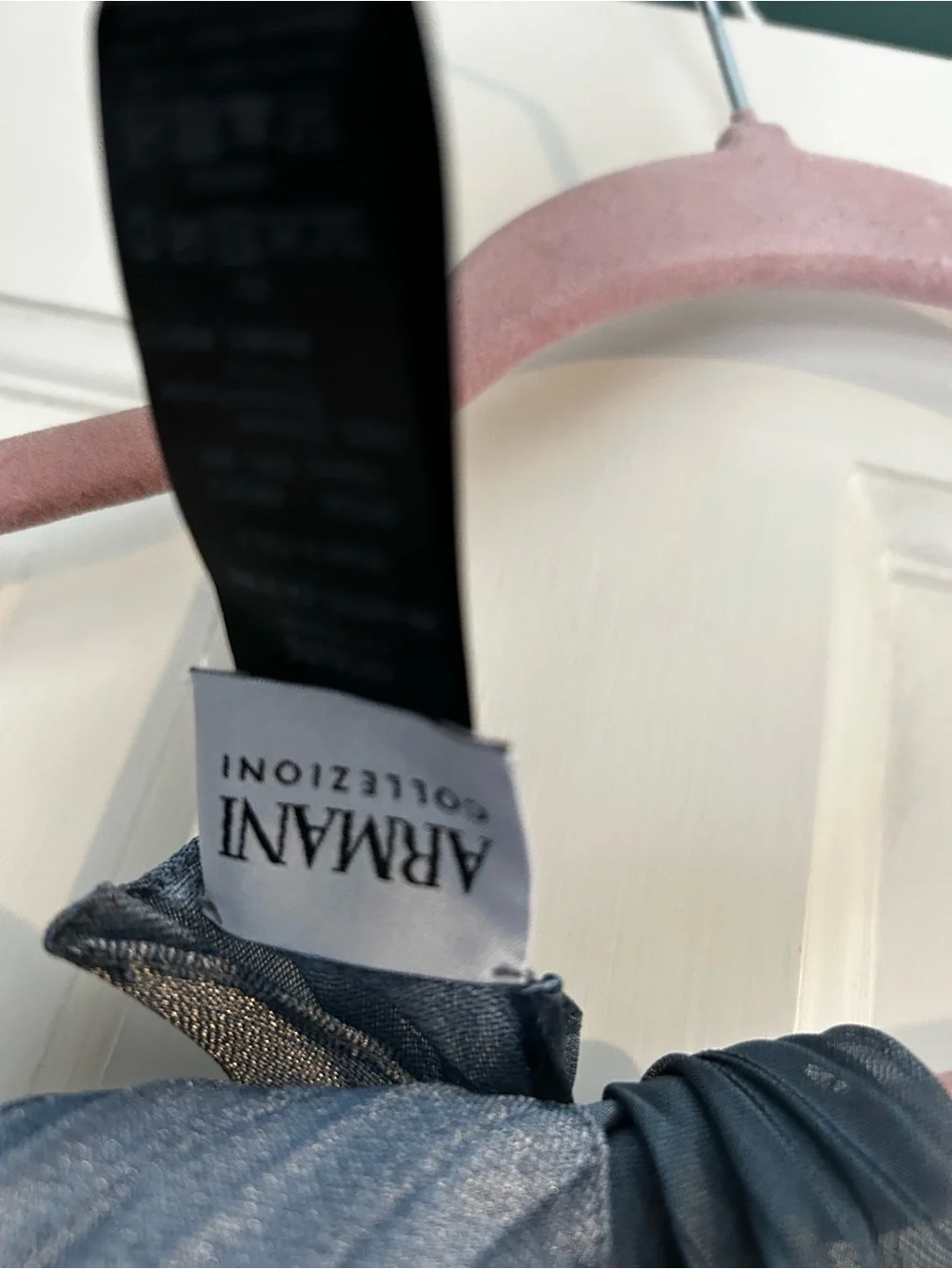 Armani collection silk scarf